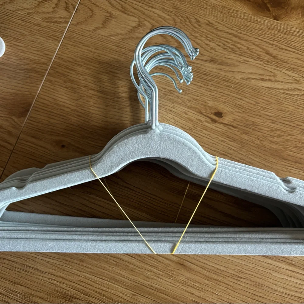 Set of Kid Sized Velvet Hangers